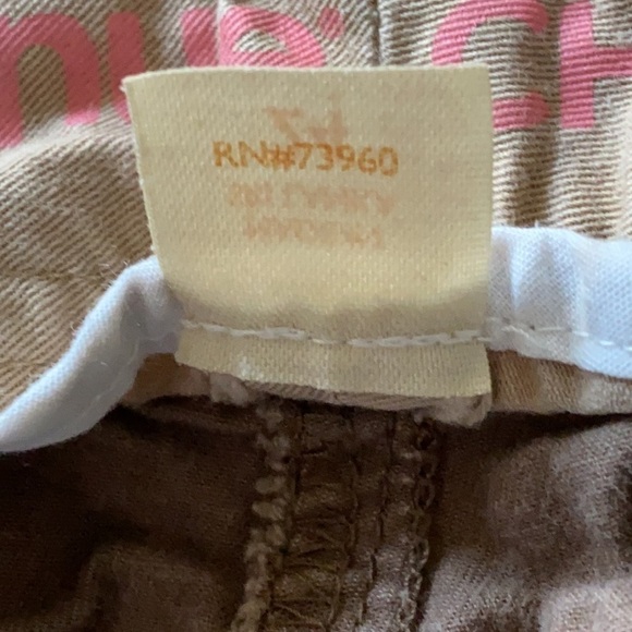 Avenue Chino Plus Size Kahki Style Capris - Picture 9 of 11